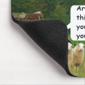 Tapis De Souris Moutons Mousepad de point de baisse (Coin)