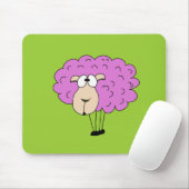 Tapis De Souris Moutons pourpres (Avec souris)