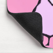 Tapis De Souris Moutons roses Mousepad (Coin)