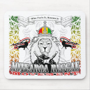 TAPIS DE SOURIS MOUVEMENT DE RÉGGAE AOTEAROA