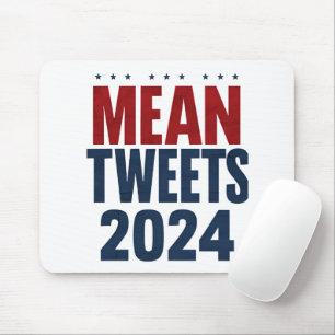 Tapis De Souris Moyenne Tweets 2024 Trump élection drôle