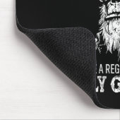 Tapis De Souris Mpa Like A Regular Grand-pa Only Mer Monkey (sur B (Coin)