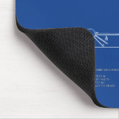 Tapis De Souris MQ-1 Predator UAV- Plan d'avion AD (Coin)