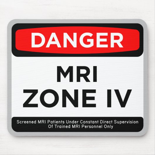 Tapis De Souris MRI Zone 4 Mousepad (Devant)