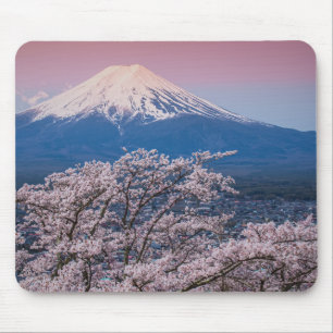 Tapis De Souris Mt Fuji et fleurs de cerisier