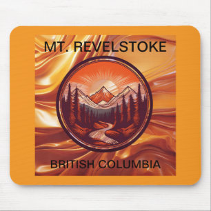 Tapis De Souris Mt. Revelstoke Colombie-Britannique