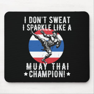 Tapis De Souris Muay Thai Fighter Pour Hommes Papa Boys Thai Kickb