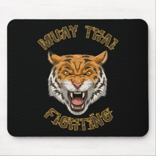 Tapis De Souris Muay Thai Tiger - Cadeau de boxe thaïlandaise et k