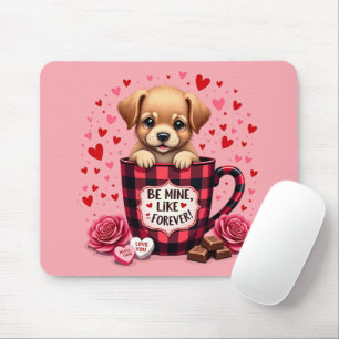 Tapis De Souris Mug esthétique à carreaux de buffle pour la Saint-