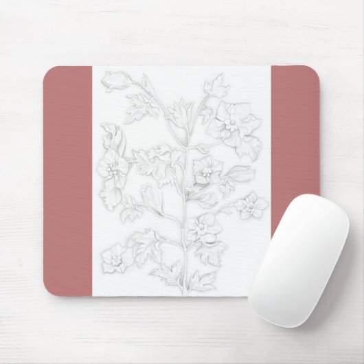 Tapis De Souris Mughal Design on a Mouse Pad (Avec souris)