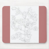 Tapis De Souris Mughal Design on a Mouse Pad (Devant)