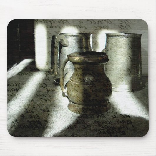 Tapis De Souris Mugs en cuivre et en eau douce (Devant)