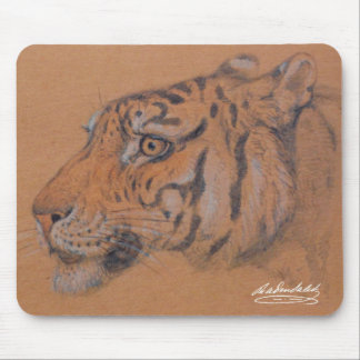 Tapis De Souris Muismat "Tête du tigre" de Raden Saleh®