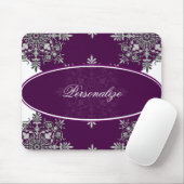 Tapis De Souris Mulberry Damask Mousepad (Avec souris)