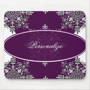 Tapis De Souris Mulberry Damask Mousepad