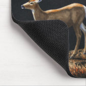 Tapis De Souris Mule Deer Buck & Doe (Coin)