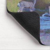 Tapis De Souris Mule Deer Doe et Fawn (Coin)