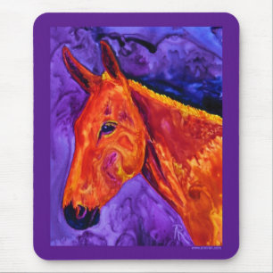 Tapis De Souris Mule Mousepad - "Rusty"