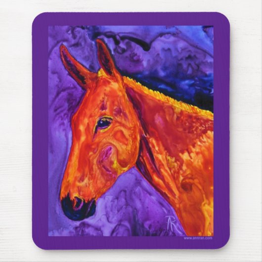 Tapis De Souris Mule Mousepad - "Rusty" (Devant)