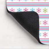 Tapis De Souris Multi-color snowflakes (Coin)