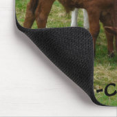 Tapis De Souris MULTI-VACHE-tural. Bétail multiculturels (Coin)