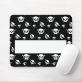 Tapis De Souris Multiple Skulls Template (Avec souris)