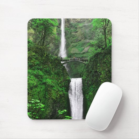 Tapis De Souris Multnomah Falls #1-2 Souris (Avec souris)