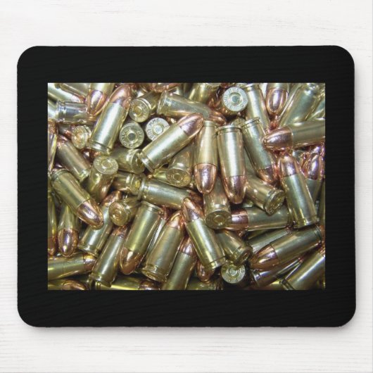 Tapis De Souris munitions de munitions de 9mm (Devant)