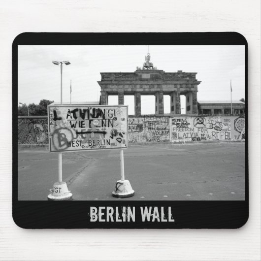 Tapis De Souris Mur Berlin (Devant)
