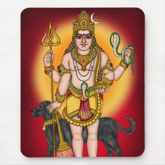 Tapis De Souris Mur Bhairava (Devant)