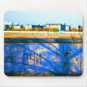Tapis De Souris Mur de Berlin Allemagne vintage
