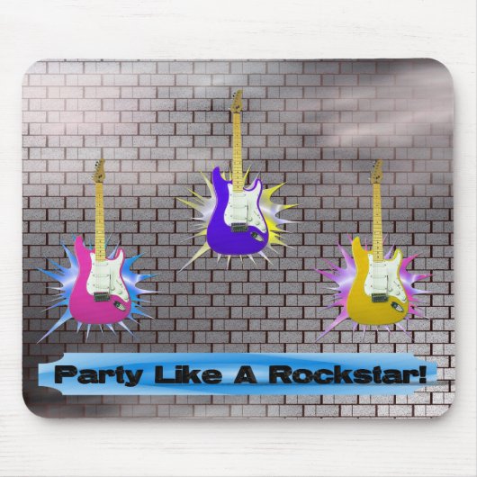 Tapis De Souris Mur de briques de Rockstar (Devant)