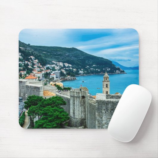 Tapis De Souris Mur de Dubrovnik (Avec souris)