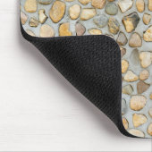 Tapis De Souris Mur de galets rustique (Coin)