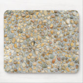 Tapis De Souris Mur de galets rustique (Devant)