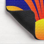 Tapis De Souris Mur du coucher du soleil (Coin)