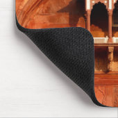 Tapis De Souris Mur du temple indien (Coin)