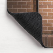 Tapis De Souris Mur en briques rouges texturé (Coin)