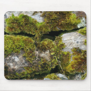 Tapis De Souris Mur en pierre de mousse Mousepad