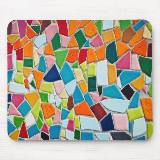 Tapis De Souris Mur Mosaïque Simulé (Devant)