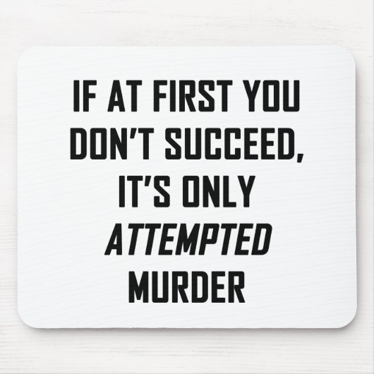 Tapis De Souris Murder (Devant)