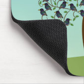 Tapis De Souris Murmuration des étourneaux (Coin)