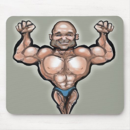 Tapis De Souris Muscle Dude (Devant)