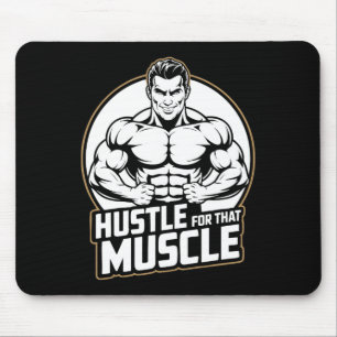 Tapis De Souris Muscle entraînement Fitness Bodybuilding Poids Lif