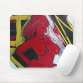 Tapis De Souris Muse Rouge (Avec souris)