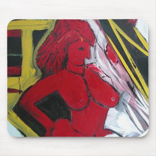 Tapis De Souris Muse Rouge (Devant)