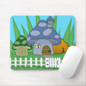 Tapis De Souris Mushroom House Mousepad (Avec souris)
