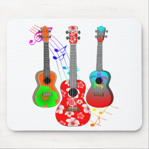Tapis De Souris Music musical ukulele