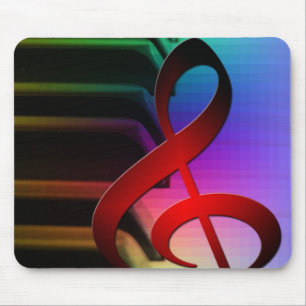 Tapis De Souris Music Piano Keys Notes Enseignant Destiny Instrume