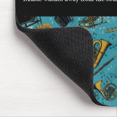 Tapis De Souris Music Teacher, Back To School, Instruments (Coin)